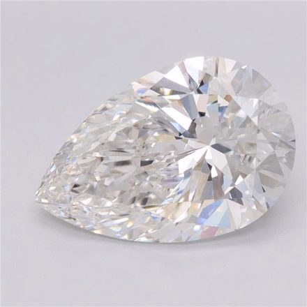 Lab Grown Diamond Lab-grown 3,71Ct D-VVS1 Pear - IGILG749591393 1