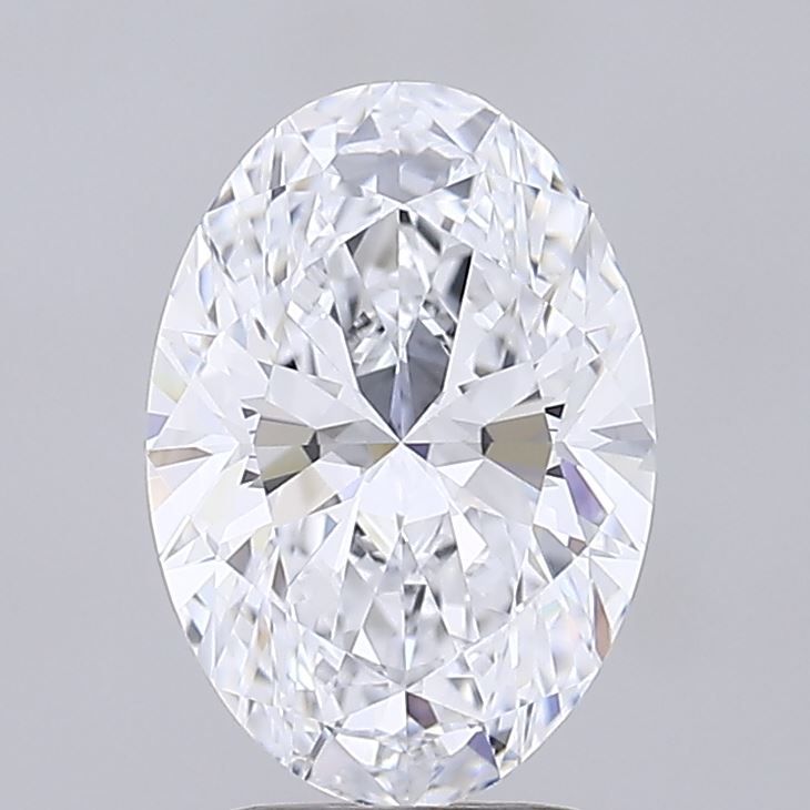 Lab Grown Diamond Lab-grown 2,5Ct D-IF Oval - IGILG789630254 1