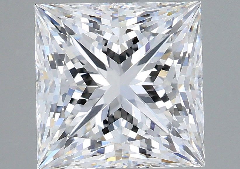 Lab Grown Diamond Lab-grown 3,09Ct F-VVS1 Princess - IGILG737551390 1