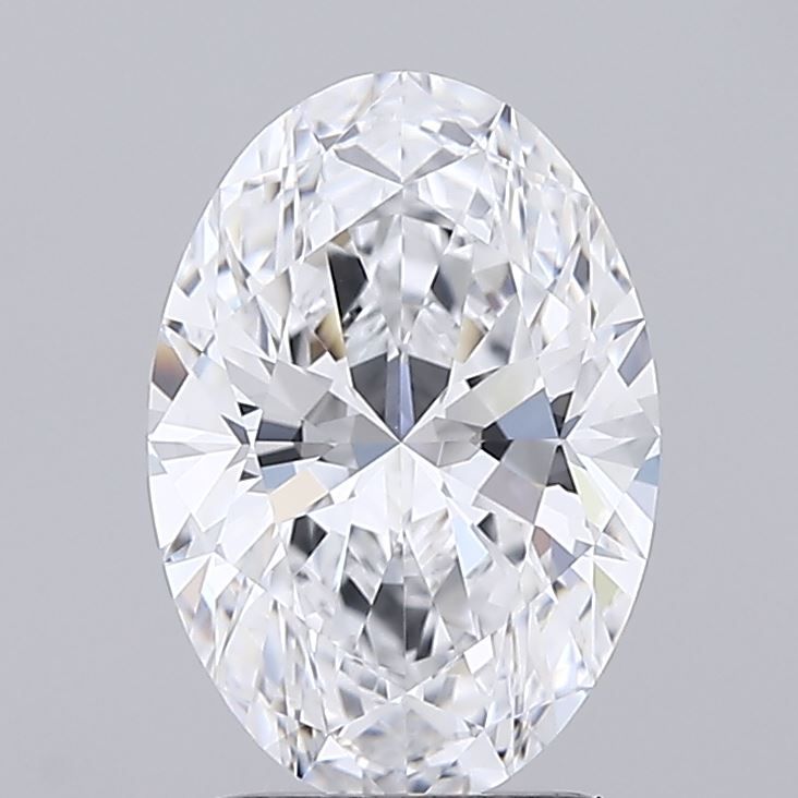 Lab Grown Diamond Lab-grown 2,02Ct D-IF Oval - IGILG786692957 1