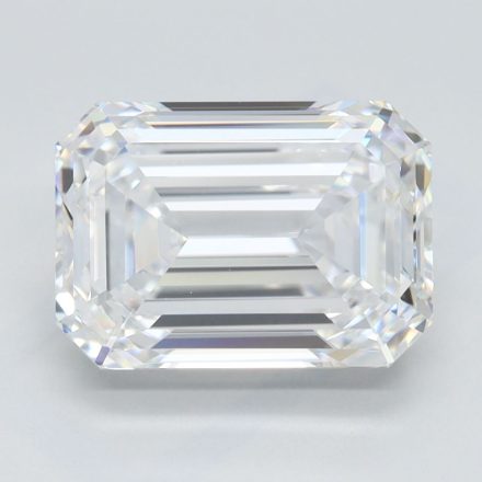 Lab Grown Diamond Lab-grown 3,84Ct D-IF Emerald - IGILG720590722 1