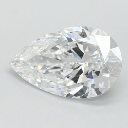 Lab Grown Diamond Lab-grown 1,6Ct D-IF Pear - IGILG744514654 1