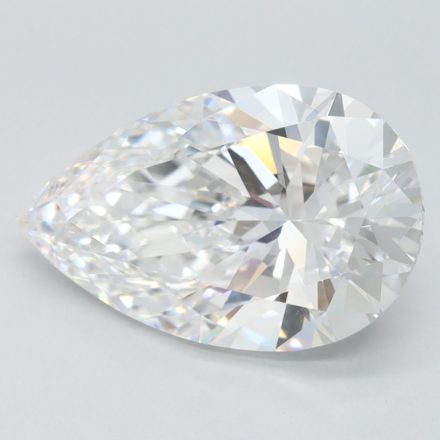 Lab Grown Diamond Lab-grown 3Ct D-FL Pear - IGILG768632011 1