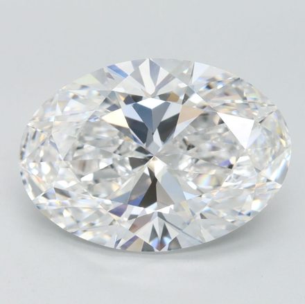 Lab Grown Diamond Lab-grown 4,19Ct D-IF Oval - IGILG768632002 1