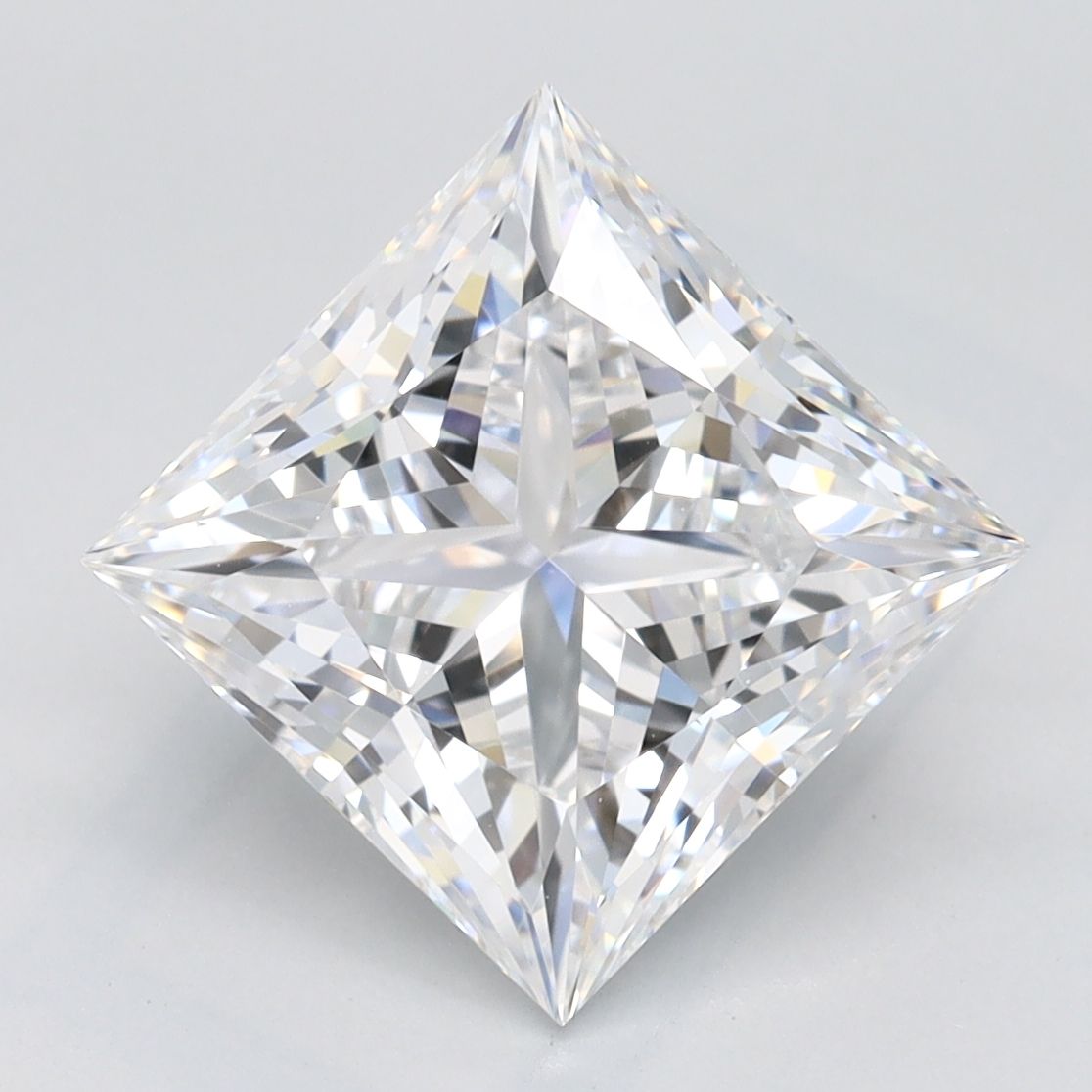Lab Grown Diamond Lab-grown 3,2Ct D-VVS1 Princess - GIA6532168578 1