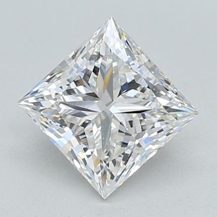 Lab Grown Diamond Lab-grown 1,7Ct E-VVS2 Princess - IGILG632435809 1
