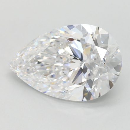 Lab Grown Diamond Lab-grown 3,06Ct D-IF Pear - IGILG780661369 1