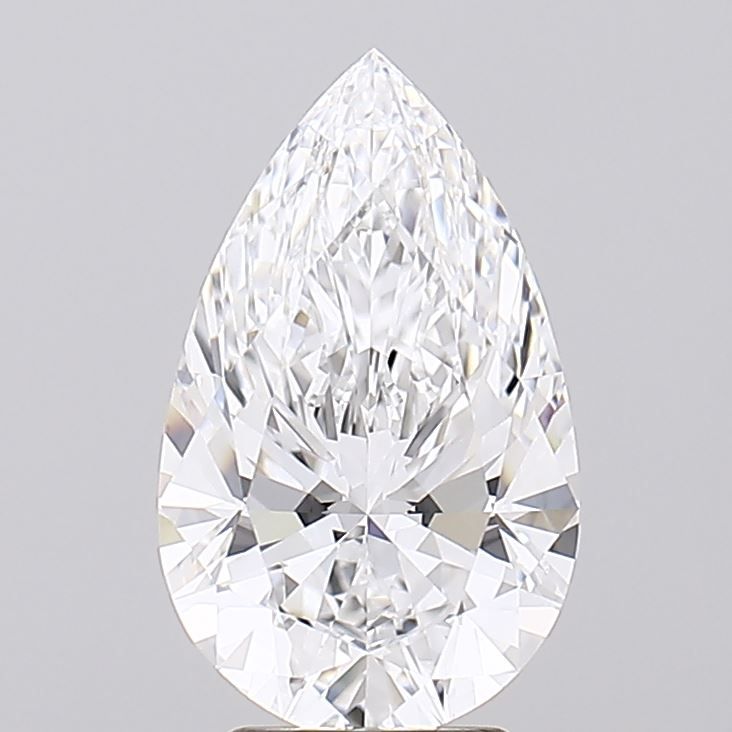 Lab Grown Diamond Lab-grown 3,75Ct D-IF Pear - IGILG729563959 1