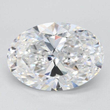 Lab Grown Diamond Lab-grown 4,05Ct D-VVS1 Oval - IGILG784644634 1