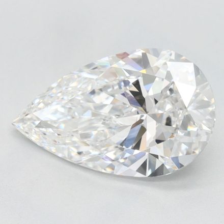 Lab Grown Diamond Lab-grown 2Ct E-IF Pear - IGILG618432930 1