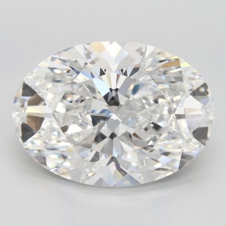 Lab Grown Diamond Lab-grown 5,11Ct E-VVS2 Oval - GIA5463033909 1