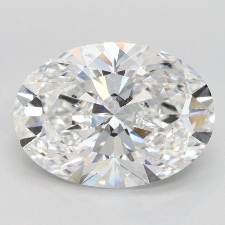 Lab Grown Diamond Lab-grown 5,07Ct E-VVS2 Oval - GIA5463033492 1