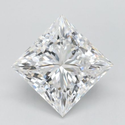 Lab Grown Diamond Lab-grown 3Ct D-FL Princess - IGILG784644654 1