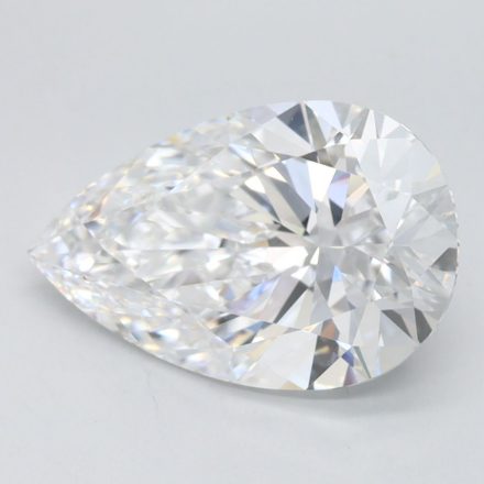Lab Grown Diamond Lab-grown 3,09Ct D-FL Pear - IGILG784645308 1