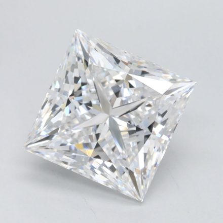 Lab Grown Diamond Lab-grown 2,98Ct D-FL Princess - IGILG784645257 1