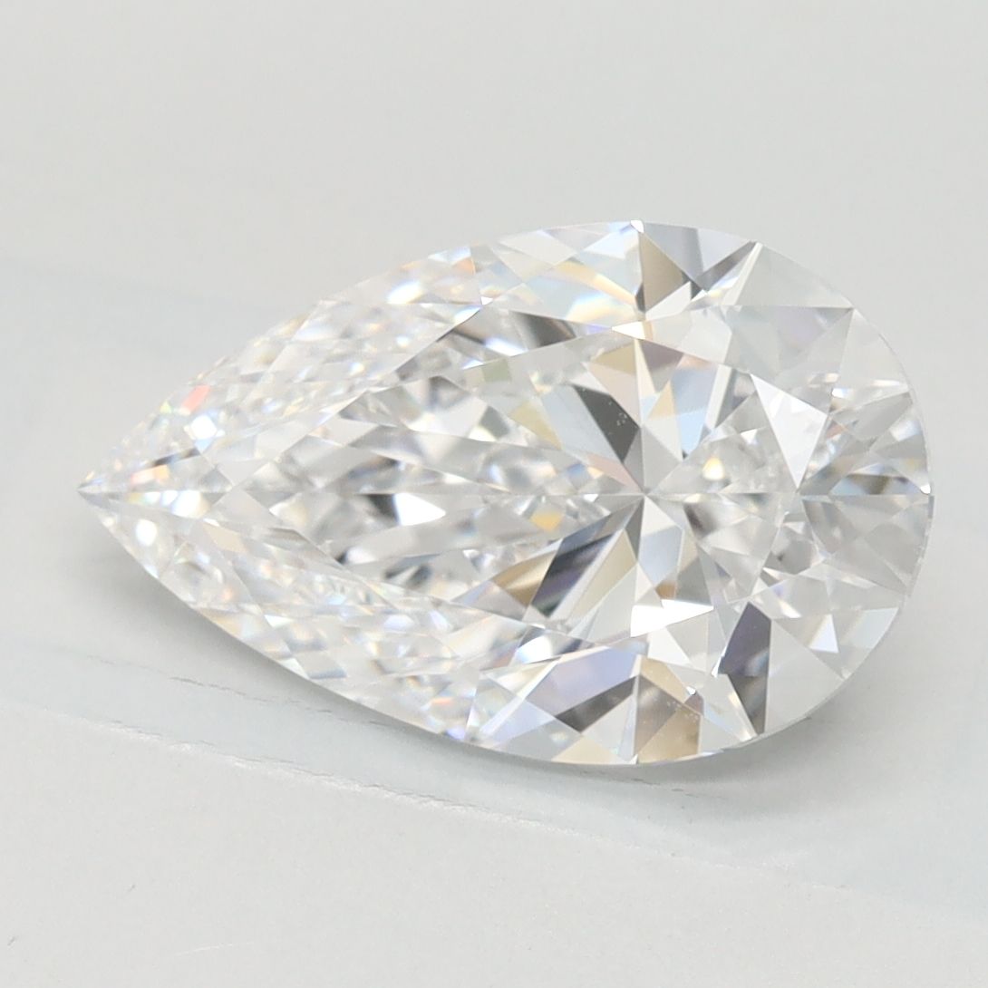 Lab Grown Diamond Lab-grown 2,13Ct D-IF Pear - GIA6535625584 1