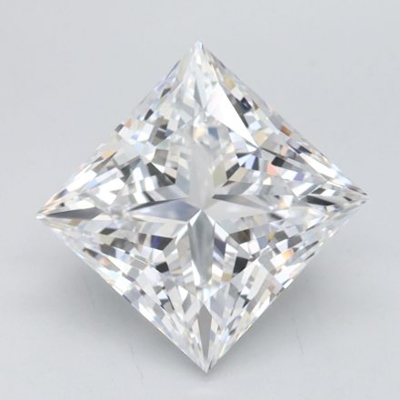 Lab Grown Diamond Lab-grown 3,14Ct D-FL Princess - IGILG784645313 1