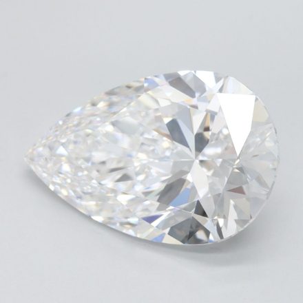 Lab Grown Diamond Lab-grown 3,12Ct D-FL Pear - IGILG784645309 1