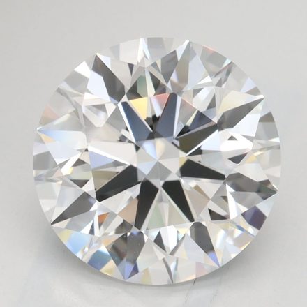 Lab Grown Diamond Lab-grown 3,77Ct D-IF Round - GIA1539739725 1
