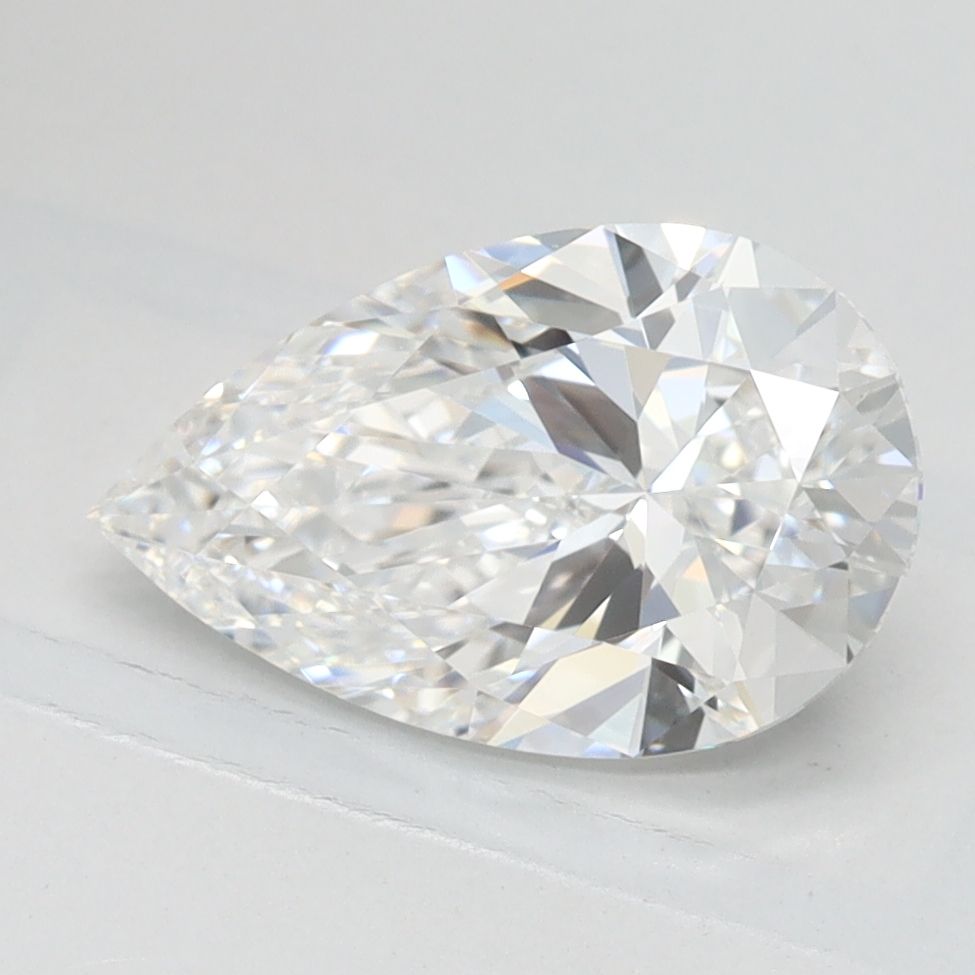 Lab Grown Diamond Lab-grown 1,5Ct D-IF Pear - IGILG739553865 1