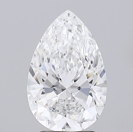Lab Grown Diamond Lab-grown 2,72Ct E-IF Pear - IGILG578310776 1