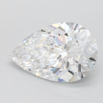 Lab Grown Diamond Lab-grown 2,2Ct D-FL Pear - IGILG784646033 1