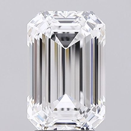 Lab Grown Diamond Lab-grown 3,09Ct D-FL Emerald - IGILG790611738 1