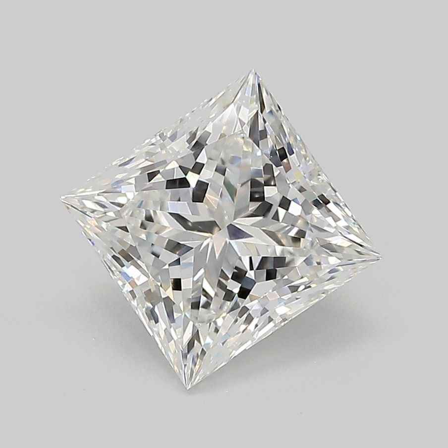 Lab Grown Diamond Lab-grown 2,72Ct F-VS1 Princess - IGILG799659562 1