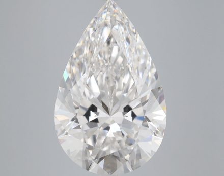 Lab Grown Diamond Lab-grown 5,24Ct F-VS1 Pear - IGILG607327441 1