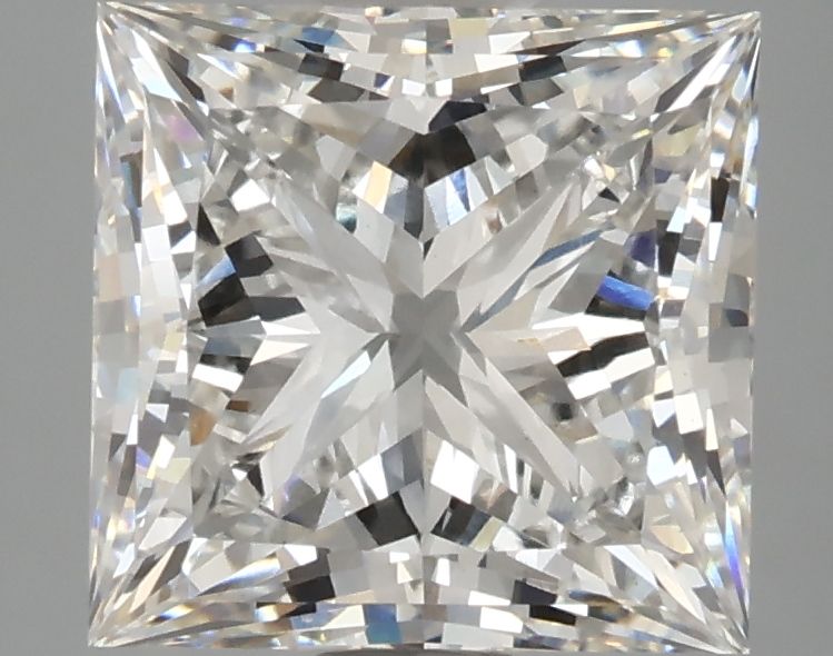 Lab Grown Diamond Lab-grown 3,82Ct F-VS1 Princess - IGILG633486872 1