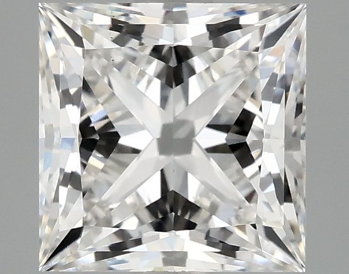 Lab Grown Diamond Lab-grown 2,58Ct F-VS1 Princess - IGILG787676387 1