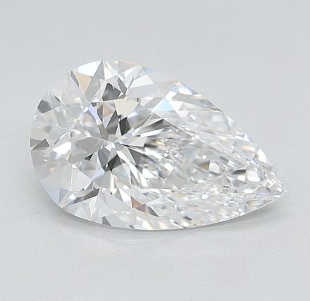 Lab Grown Diamond Lab-grown 2,63Ct D-FL Pear - IGILG764645903 1