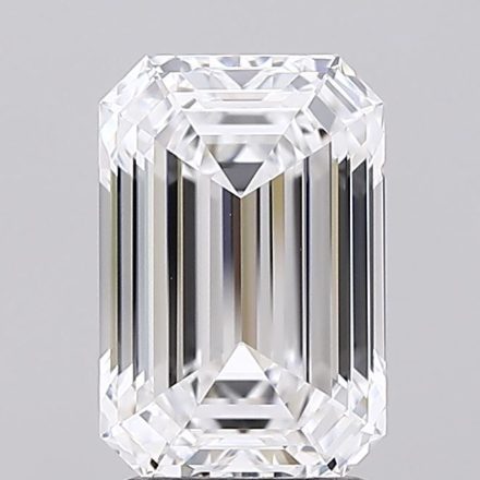 Lab Grown Diamond Lab-grown 2,56Ct D-FL Emerald - IGILG799676772 1