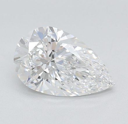 Lab Grown Diamond Lab-grown 3,01Ct D-IF Pear - IGILG735533133 1