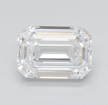 Lab Grown Diamond Lab-grown 3,01Ct D-IF Emerald - IGILG728549339 1