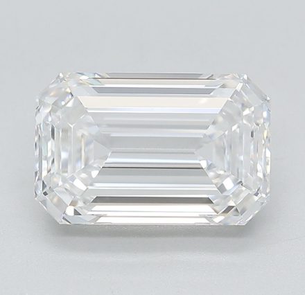 Lab Grown Diamond Lab-grown 3,62Ct D-VVS2 Emerald - GIA6532065809 1