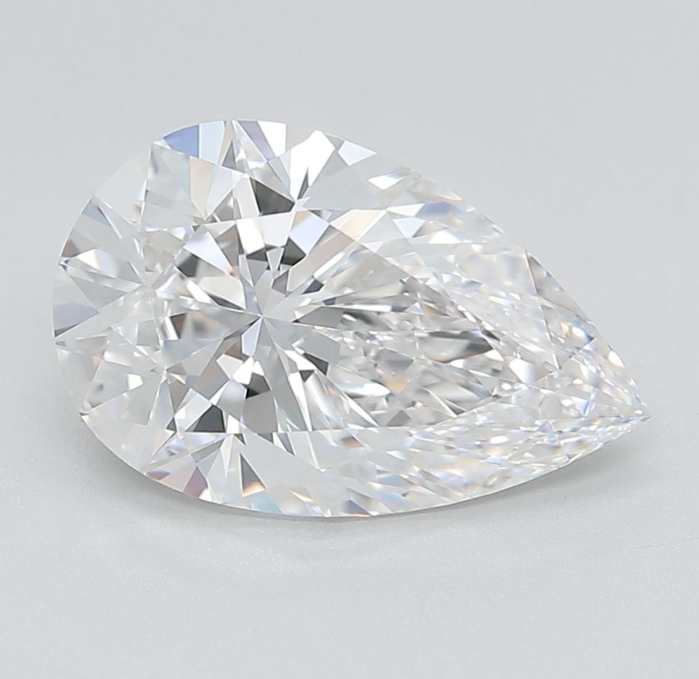 Lab Grown Diamond Lab-grown 3,11Ct D-VVS1 Pear - IGILG712591450 1