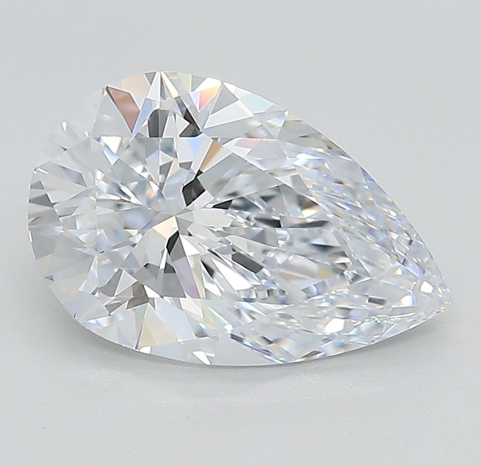 Lab Grown Diamond Lab-grown 3,1Ct F-IF Pear - IGILG600369120 1