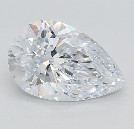 Lab Grown Diamond Lab-grown 3,1Ct F-IF Pear - IGILG600369120 1