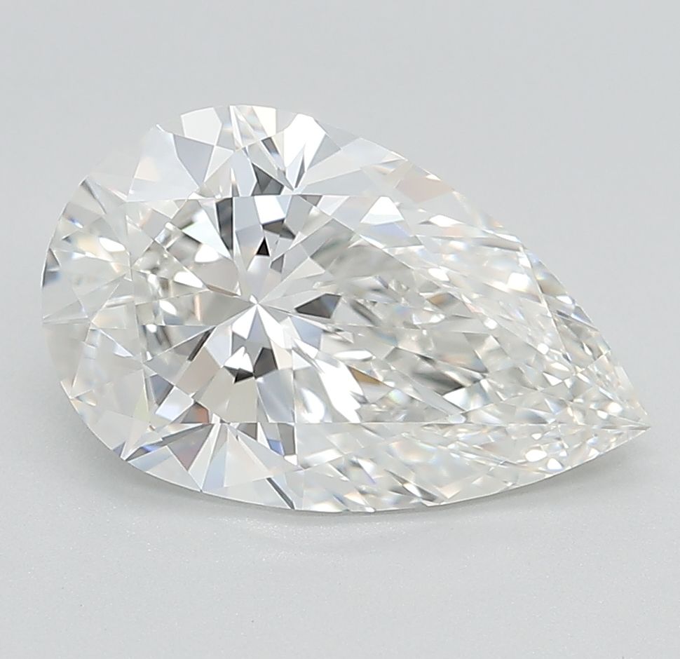 Lab Grown Diamond Lab-grown 3,22Ct G-IF Pear - IGILG631459782 1