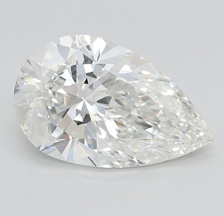 Lab Grown Diamond Lab-grown 3,22Ct G-IF Pear - IGILG631459782 1