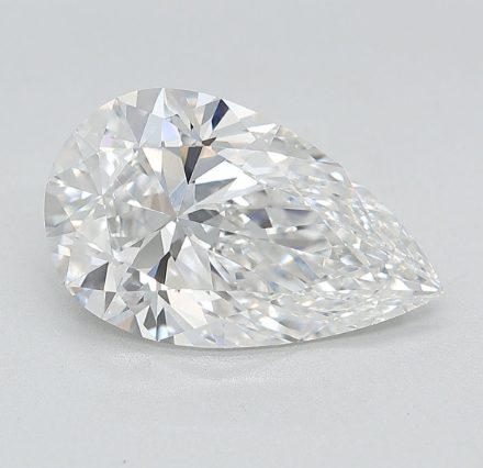 Lab Grown Diamond Lab-grown 4,01Ct D-VVS2 Pear - IGILG790686603 1