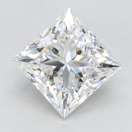 Lab Grown Diamond Lab-grown 2,61Ct D-VVS1 Princess - GIA6501274271 1