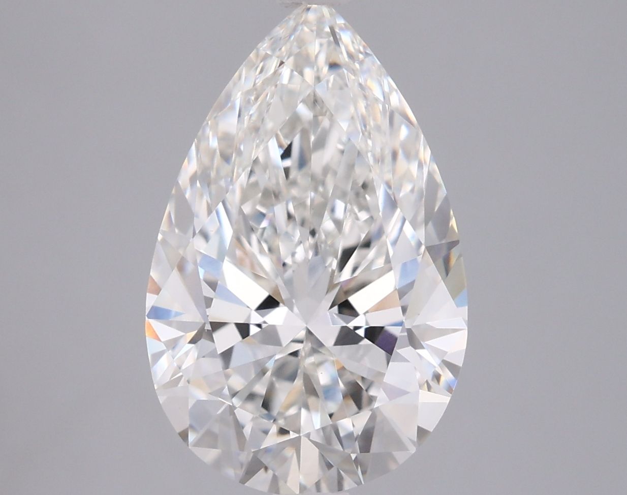 Lab Grown Diamond Lab-grown 3,55Ct F-VVS2 Pear - IGILG768625065 1
