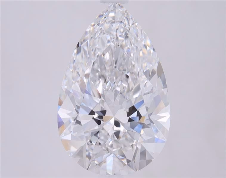 Lab Grown Diamond Lab-grown 3,72Ct F-VVS2 Pear - IGILG720582238 1