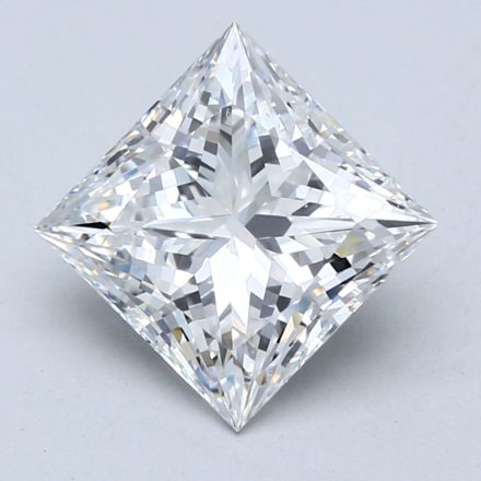 Lab Grown Diamond Lab-grown 3,04Ct D-VVS2 Princess - GIA7518638770 1