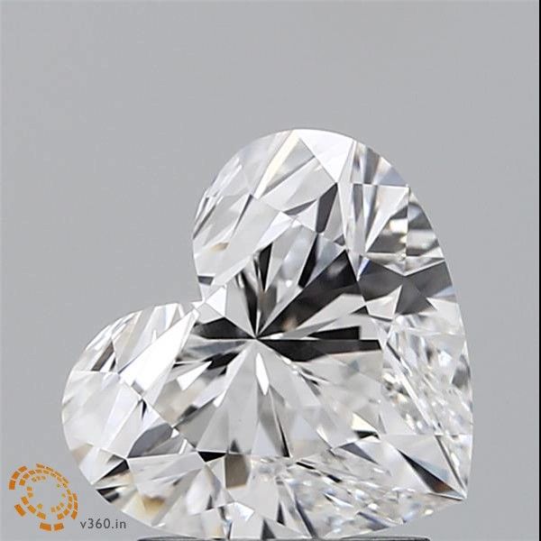 Lab Grown Diamond Lab-grown 2,1Ct F-VVS2 Heart - GIA6455935479 1