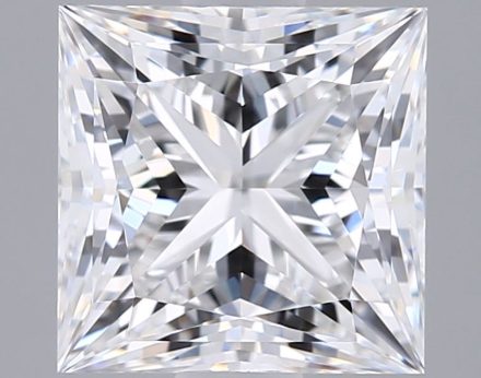 Lab Grown Diamond Lab-grown 1,55Ct D-VVS1 Princess - IGILG763642041 1