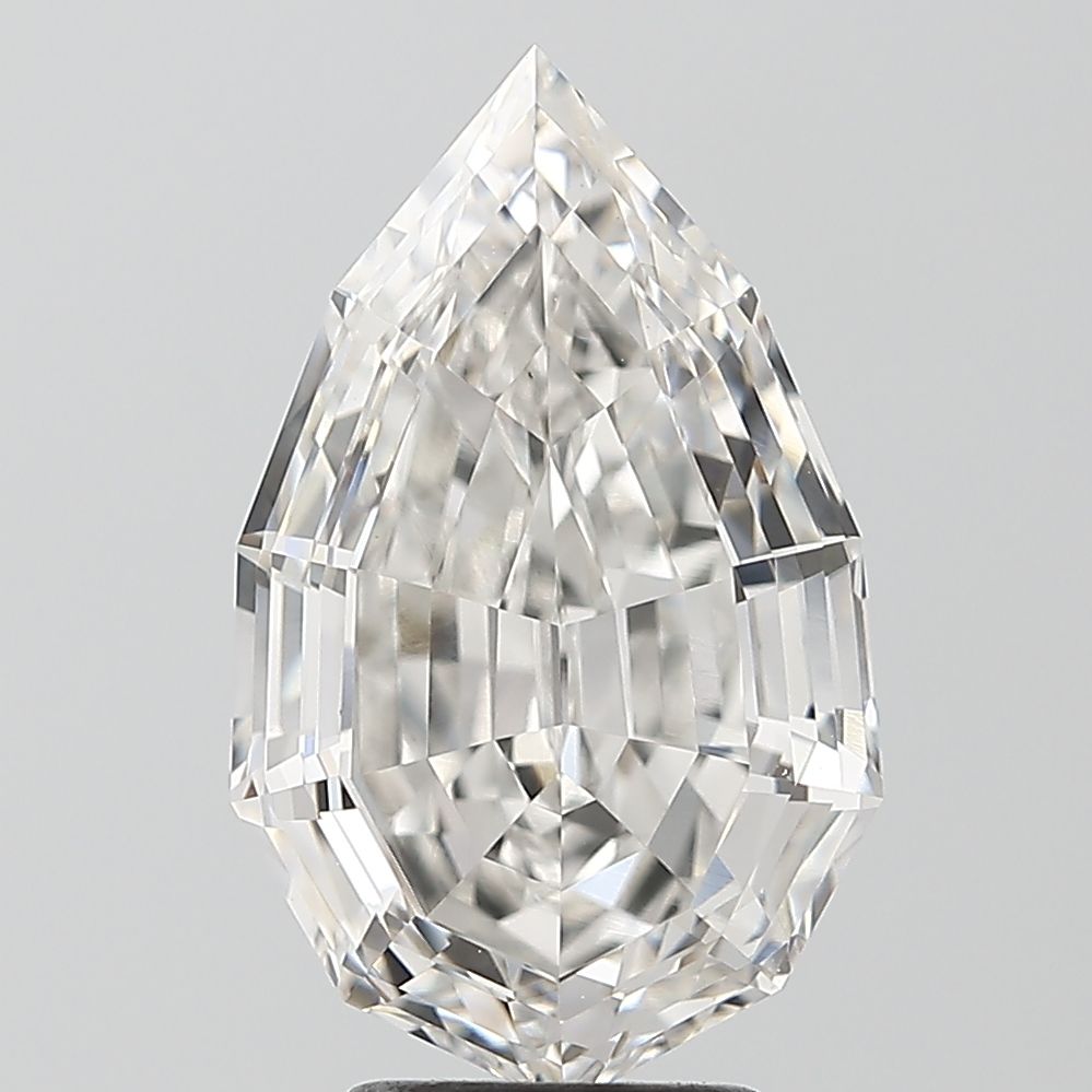 Lab Grown Diamond Lab-grown 5,04Ct F-VS1 Pear - IGILG813697947 1
