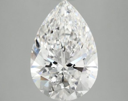 Lab Grown Diamond Lab-grown 4,08Ct D-VVS2 Pear - IGILG787631390 1